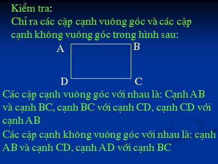 Bài giảng Toán Lớp 4 - Bài: Hai đường thẳng song song