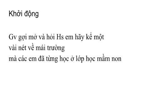 Bài giảng Âm nhạc Lớp 1 (Kết nối tri thức) - Chủ đề 3: Mái trường thân yêu - Tiết 9: Học hát Lớp một thân yêu. Vận dụng sáng tạo To nhỏ, Cao thấp