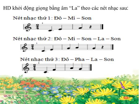 Bài giảng Âm nhạc Lớp 2 (Kết nối tri thức) - Chủ đề 5: Mùa xuân - Tiết 19: Học hát bài Hoa lá mùa xuân