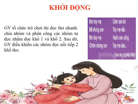 Bài giảng Âm nhạc Lớp 2 (Kết nối tri thức) - Chủ đề 6: Gia đình yêu thương - Tiết 23: Học bài hát Mẹ ơi có biết