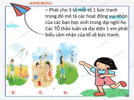 Bài giảng Âm nhạc Lớp 2 (Kết nối tri thức) - Chủ đề 8: Mùa hè vui - Tiết 31: Học bài hát Ngày hè vui