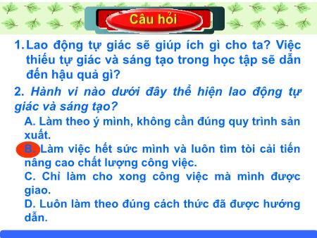 Bài giảng Giáo dục công dân Lớp 8 - Bài 12: Quyền và nghĩa vụ của công dân trong gia đình (Tiết 1)