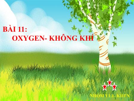 Bài giảng Khoa học tự nhiên 6 (Kết nối tri thức) - Chương II: Chất quanh ta - Bài 11: Oxygen. Không khí