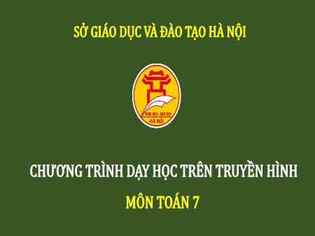 Bài giảng môn Đại số Lớp 7 - Ôn tập chương IV (Tiết 1) - Nguyễn Thị Thanh Huyền