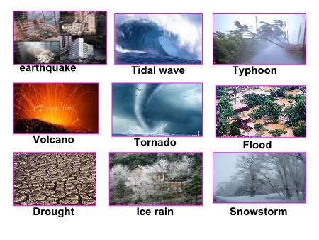 Bài giảng môn Tiếng Anh Lớp 9 - Unit 9: Natural disaters