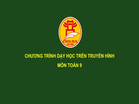 Bài giảng môn Toán Lớp 9 - Hình nón. Diện tích xung quang và thể tích hình nón - Lương Thị Liên