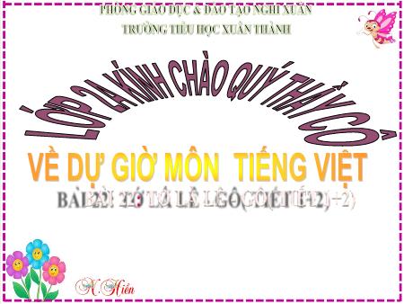 Bài giảng Tiếng Việt Lớp 2 (Kết nối tri thức) - Chủ đề 3: Niềm vui tuổi thơ - Bài 22. Tiết 1+2: Tớ là lê-gô (Đọc) - Năm học 2022-2023