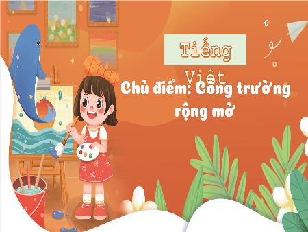 Bài giảng Tiếng Việt Lớp 3 (Kết nối tri thức) - Chủ điểm: Cổng trường rộng mở - Bài 9: Tới lớp tới trường (Nói và nghe) - Năm học 2024-2025