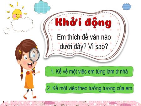 Bài giảng Tiếng Việt Lớp 3 Sách Kết nối tri thức (Đọc) - Chủ đề: Cổng trường rộng mở - Bài 12: Bài tập làm văn
