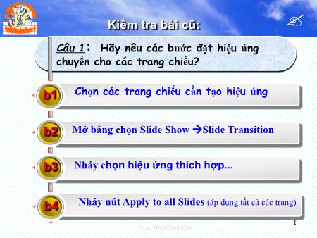 Bài giảng Tin học 9 - Bài 13: Đa phương tiện