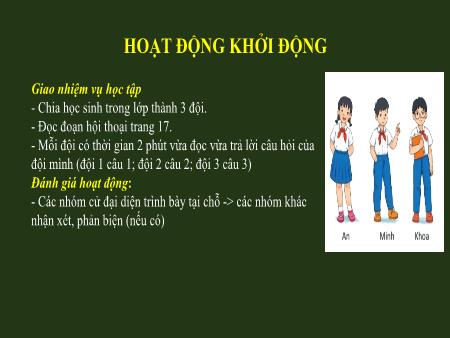 Bài giảng Tin học Lớp 6 (Kết nối tri thức) - Chủ đề 2: Mạng máy tính và Internet - Bài 4: Mạng máy tính