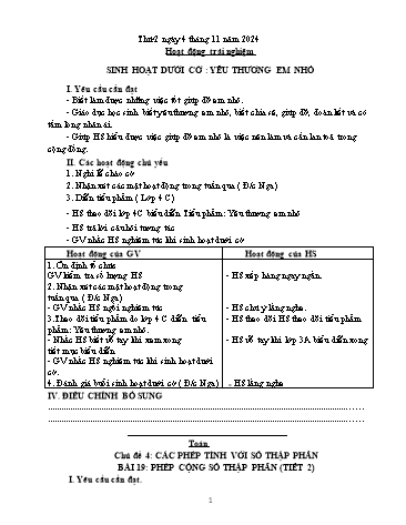 Giáo án các môn Khối 5 - Tuần 9 - Năm học 2024-2025 - Trần Thị Tú Uyên