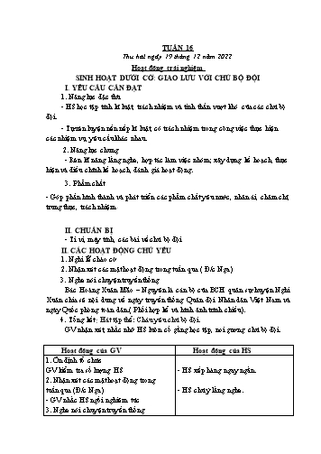 Giáo án các môn Lớp 1 - Tuần 16 - Năm học 2022-2023 - Trần Thị Tú Uyên