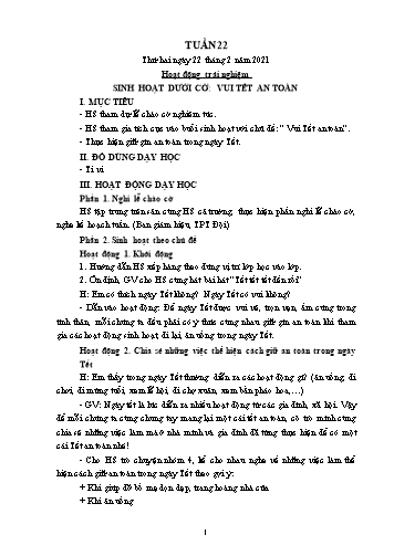 Giáo án các môn Lớp 1 - Tuần 22 - Năm học 2020-2021 - Nguyễn Thị Thu Hà