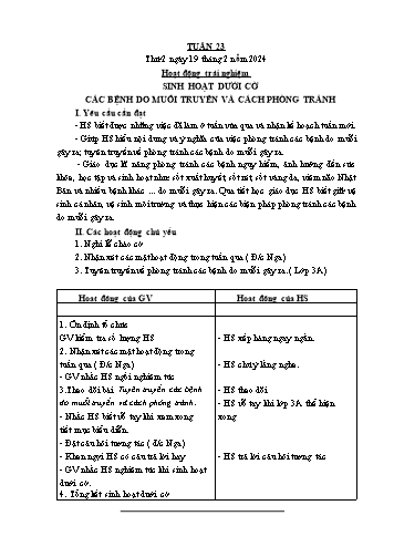 Giáo án các môn Lớp 1 - Tuần 23 - Năm học 2023-2024 - Nguyễn Thị Thu Hà