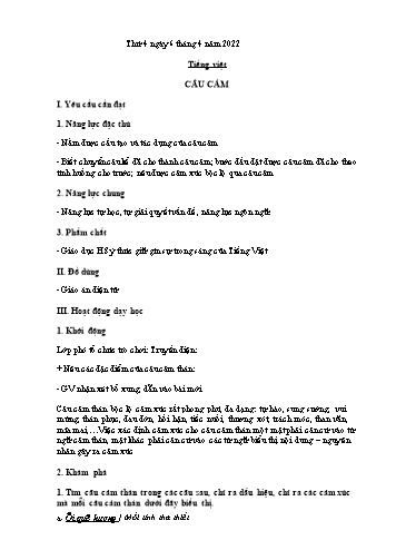 Giáo án các môn Lớp 4 - Tuần 26 (Phụ đạo) - Năm học 2021-2022 - Trần Thị Ngọc Anh