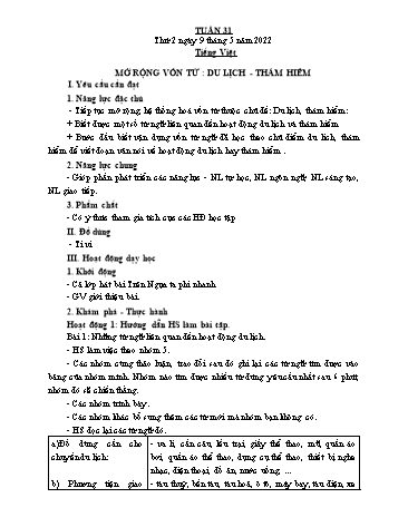 Giáo án các môn Lớp 4 - Tuần 31 - Năm học 2021-2022 - Nguyễn Thị Hòa
