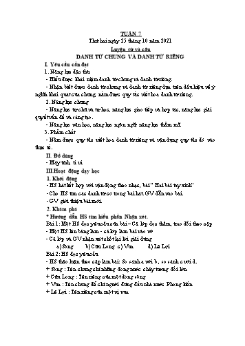 Giáo án các môn Lớp 4 - Tuần 7 - Năm học 2024-2025 - Nguyễn Thị Hòa