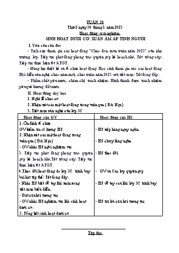 Giáo án các môn Lớp 5 - Tuần 20 - Năm học 2022-2023 - Nguyễn Thị Hòa