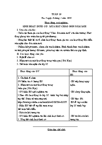 Kế hoạch bài dạy các môn Lớp 3 - Tuần 19 - Năm học 2023-2024 - Trương Thị Thơm