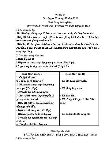 Kế hoạch bài dạy các môn Lớp 3 - Tuần 22 - Năm học 2023-2024 - Trương Thị Thơm