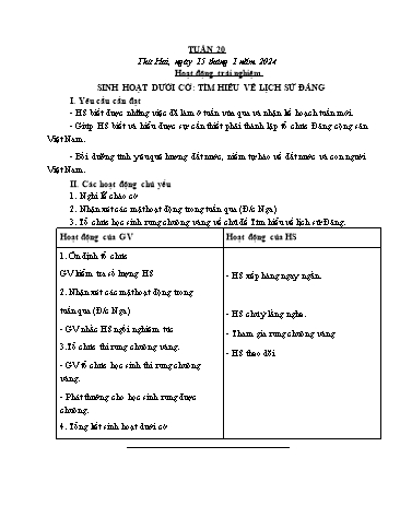 Kế hoạch bài dạy các môn Lớp 4 - Tuần 20 - Năm học 2023-2024 - Cao Thị Kim Nga